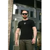 Футболка чоловіча з вишивкою "Тризуб" Intruder чорна Футболка чоловіча з вишивкою "Тризуб" Intruder чорна