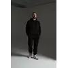 Костюм теплий чоловічий oversize чорний Костюм теплий чоловічий oversize чорний