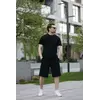 Комплект чоловічий базовий "Player" Intruder чорний: футболка + шорти Комплект чоловічий базовий "Player" Intruder чорний: футболка + шорти