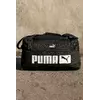 Сумка з великим лого Puma чорна Сумка з великим лого Puma чорна