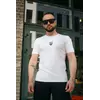 Футболка чоловіча з вишивкою "Тризуб" Intruder біла Футболка чоловіча з вишивкою "Тризуб" Intruder біла