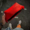 Бананка Philipp Plein червона змійка пластикова Бананка Philipp Plein червона змійка пластикова