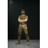 Штани Protect мультикам + Футболка мультикам з липучками на плечах та кишенею на блискавці + Кепка мультикам + Ремінь хакі Штани Protect мультикам + Футболка мультикам з липучками на плечах та кишенею на блискавці + Кепка мультикам + Ремінь хакі