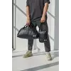 Комплект Сумка груша шкірзам + барсетка шкірзам, Under Armour чорний (білі лого) Комплект Сумка груша шкірзам + барсетка шкірзам, Under Armour чорний (білі лого)