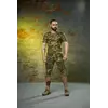 Комплект чоловічий мультикам: шорти "Aim" + футболка з липучками на плечах та кишенею на блискавці Комплект чоловічий мультикам: шорти "Aim" + футболка з липучками на плечах та кишенею на блискавці