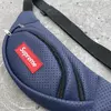 Бананка з перфор. шкірозамінника синя Supreme Бананка з перфор. шкірозамінника синя Supreme