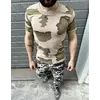 Футболка камуфляж беж + зелений Футболка камуфляж беж + зелений