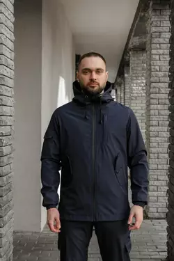 Куртка чоловіча soft shell "Easy" Intruder синя Куртка чоловіча soft shell "Easy" Intruder синя