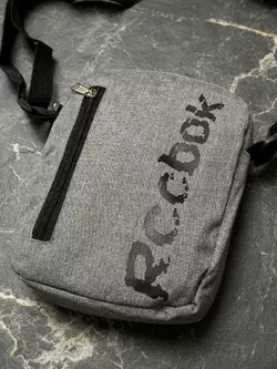 Барсетка вертикаль Reebok темно-сірий меланж Барсетка вертикаль Reebok темно-сірий меланж