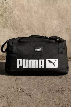 Сумка з великим лого Puma чорна Сумка з великим лого Puma чорна
