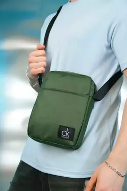 Барсетка Calvin Klein 1000d зелена var2 Барсетка Calvin Klein 1000d зелена var2
