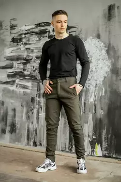 Котонові штани Intruder "Strider" хакі Котонові штани Intruder "Strider" хакі