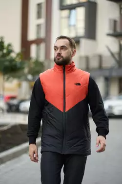 Жилетка чоловіча "Clip" TNF помаранчево-чорна Жилетка чоловіча "Clip" TNF помаранчево-чорна