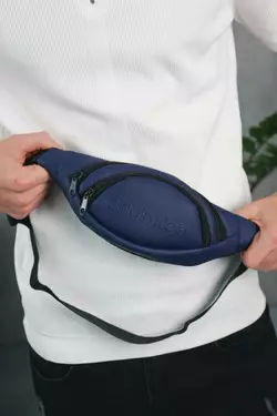 Бананка шкірозамінник синій Calvin Klein Бананка шкірозамінник синій Calvin Klein