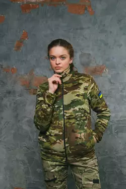 Кофта флісова на змійці мультикам жіноча Кофта флісова на змійці мультикам жіноча