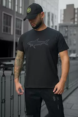 Футболка Shark чорна Футболка Shark чорна
