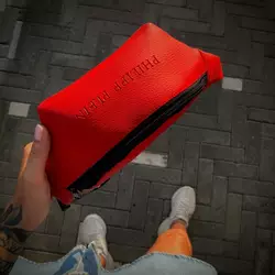 Бананка Philipp Plein червона змійка пластикова Бананка Philipp Plein червона змійка пластикова