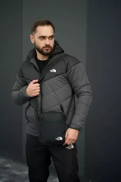 РОЗПРОДАЖ Комплект чоловічий TNF: куртка TNF чорно-сіра + штани TNF чорні. БАРСЕТКА TNF У ПОДАРУНОК! РОЗПРОДАЖ Комплект чоловічий TNF: куртка TNF чорно-сіра + штани TNF чорні. БАРСЕТКА TNF У ПОДАРУНОК!