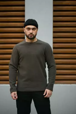 РОЗПРОДАЖ Світшот чоловічий флісовий Intruder хакі РОЗПРОДАЖ Світшот чоловічий флісовий Intruder хакі