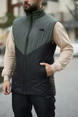Жилетка чоловіча "Clip" TNF хакі-чорна Жилетка чоловіча "Clip" TNF хакі-чорна