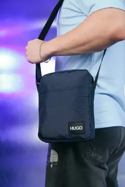 Барсетка Hugo Boss 1000d синя Барсетка Hugo Boss 1000d синя