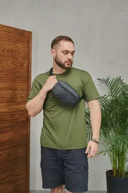 Бананка Off White темно-сірий меланж Бананка Off White темно-сірий меланж