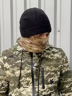 Шапка флісова чорна Шапка флісова чорна
