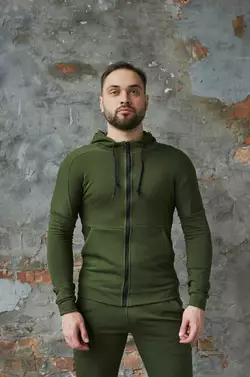 РОЗПРОДАЖ Кофта чоловіча "Cosmo" Intruder хакі РОЗПРОДАЖ Кофта чоловіча "Cosmo" Intruder хакі