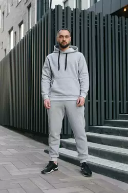 РОЗПРОДАЖ Костюм Estate сірий меланж РОЗПРОДАЖ Костюм Estate сірий меланж