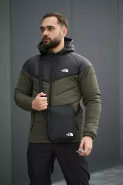 РОЗПРОДАЖ Комплект чоловічий TNF: куртка TNF чорна-хакі + штани TNF чорні. БАРСЕТКА TNF У ПОДАРУНОК! РОЗПРОДАЖ Комплект чоловічий TNF: куртка TNF чорна-хакі + штани TNF чорні. БАРСЕТКА TNF У ПОДАРУНОК!