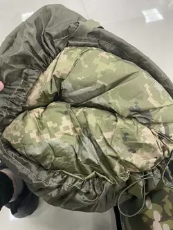 РОЗПРОДАЖ! Спальник зелений піксель РОЗПРОДАЖ! Спальник зелений піксель