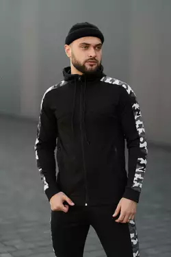 РОЗПРОДАЖ Кофта чоловіча "Dazzle" Intruder чорна РОЗПРОДАЖ Кофта чоловіча "Dazzle" Intruder чорна