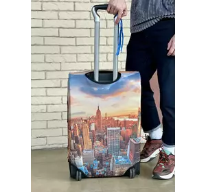 Чохол для валізи із принтом Empire State Building NYC Чохол для валізи із принтом Empire State Building NYC