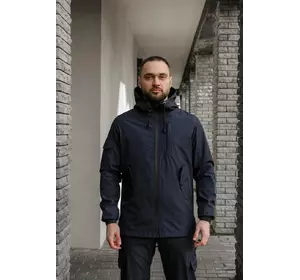 Куртка чоловіча soft shell "Easy" Intruder синя Куртка чоловіча soft shell "Easy" Intruder синя