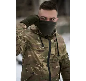 Баф флісовий хакі без лого Баф флісовий хакі без лого