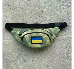 Бананка камуфляжна із липучкою та прапором UA Бананка камуфляжна із липучкою та прапором UA