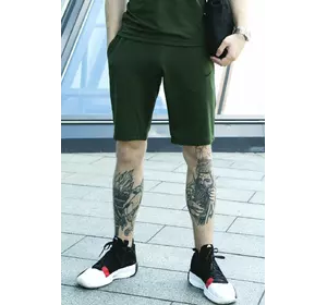 Шорти чоловічі трикотажні Nike хакі Шорти чоловічі трикотажні Nike хакі