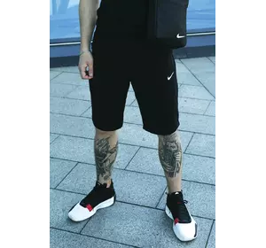 Шорти чоловічі трикотажні Nike чорні Шорти чоловічі трикотажні Nike чорні