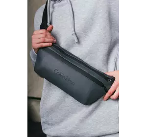 Бананка-сумка з шкірозамінника сіра Calvin Klein Бананка-сумка з шкірозамінника сіра Calvin Klein