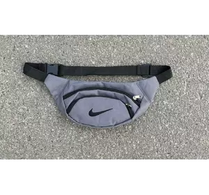 Бананка Nike із чорним лого сіра Бананка Nike із чорним лого сіра