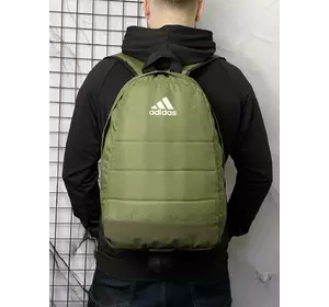 Рюкзак Матрас Хакі Adidas (біле лого) Рюкзак Матрас Хакі Adidas (біле лого)