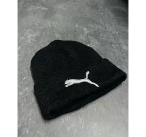 Шапка з додаванням вовни Puma темно-сіра Шапка з додаванням вовни Puma темно-сіра