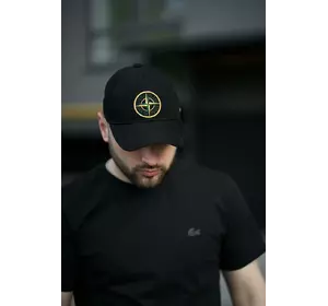 Кепка чоловіча Stone Island чорна Кепка чоловіча Stone Island чорна
