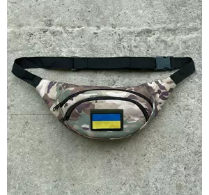 Бананка камуфляжна із липучкою та прапором UA Бананка камуфляжна із липучкою та прапором UA