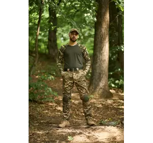 Комплект чоловічий: штани "Protect" піксель + лонгслів "Velcro" хакі-піксель Комплект чоловічий: штани "Protect" піксель + лонгслів "Velcro" хакі-піксель