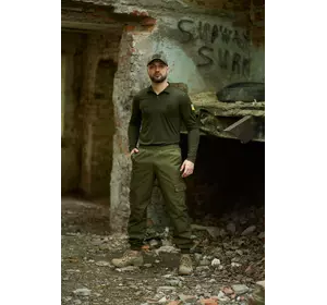 Штани Grins (ріп стоп) хакі + Лонгслів Fling хакі Штани Grins (ріп стоп) хакі + Лонгслів Fling хакі