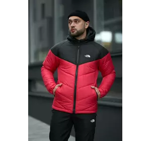 РОЗПРОДАЖ Куртка чоловіча TNF чорно-червона РОЗПРОДАЖ Куртка чоловіча TNF чорно-червона