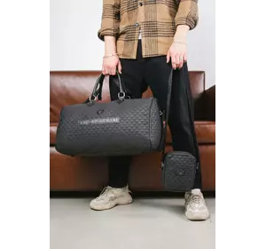 Комплект Сумка + месенджер Emporio Armani чорний Комплект Сумка + месенджер Emporio Armani чорний