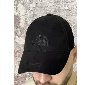 Кепка чоловіча TNF чорна із чорним лого Кепка чоловіча TNF чорна із чорним лого