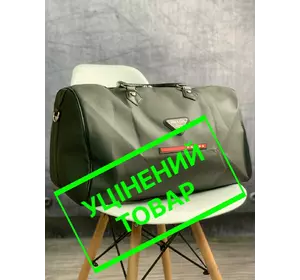 (УЦІН.) Cумка Prada чорна з шкірозамінника чорна (УЦІН.) Cумка Prada чорна з шкірозамінника чорна